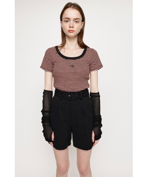 SLY スラックス パンツ BELTED PINTUCK S/PT ベルテッド