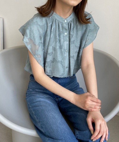 シャツ ブラウス マルチドッキングノースリーブ 966699 レディース  