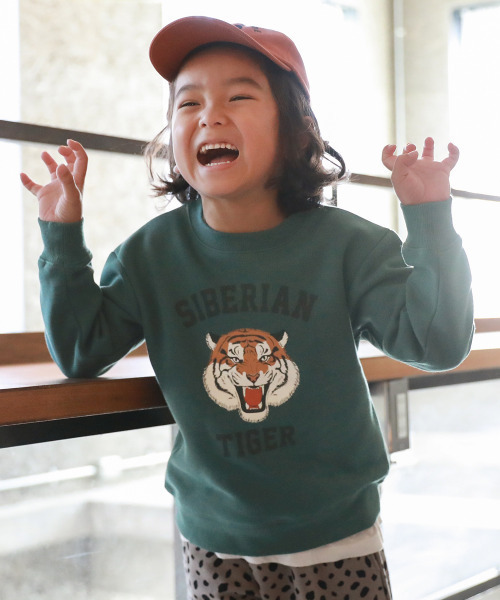 devirock（デビロック） スウェット デビラボ 裏起毛トレーナー キッズ