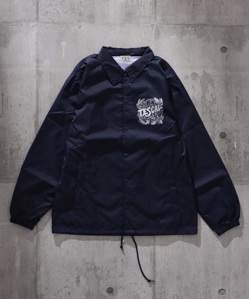 THE ENDLESS SUMMER ナイロンジャケット　黒 The Endless Summer ナイロンジャケット TES CAL BANDANA COACH