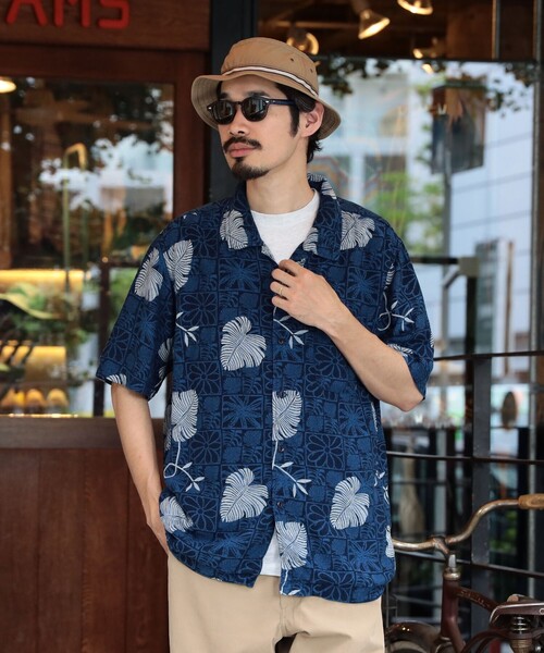 トップス BEAMS PLUS Short Sleeve Aloha Shirt BEAMS OUTLET｜DALE HOPE * BEAMS PLUS / 別注 Short Sleeve
