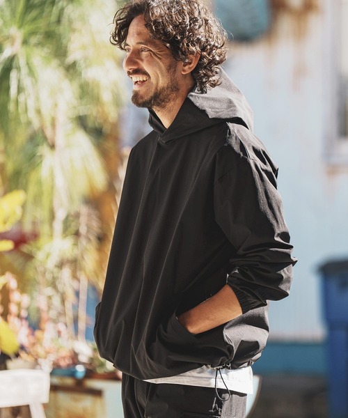 felkod パーカー mpa3371-Stretch Nylon Oversize Anorak Parka