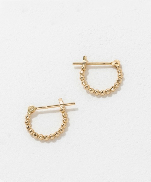 Jewel closet by L&Co. ピアス K18 フープ レディース