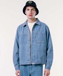 新品 未使用 ラコステ LACOSTE デニム ジャケット Gジャン Ⓓ LACOSTE デニムジャケット gジャン ボックスデニムジャケット