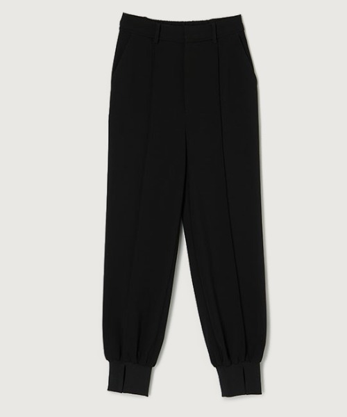 anuans パンツ ピンタックジョガーパンツ レディース : ZOZOTOWN