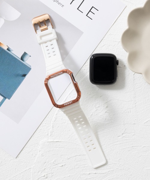 emonique（エモニーク） 腕時計 シリコン製 Apple Watch Band スマート