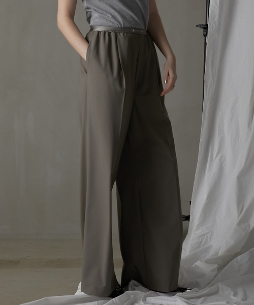 スカート レディース レイヤードワイドパンツ / Layered Wide Pants｜zozo｜19