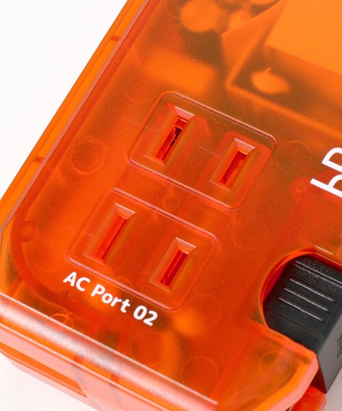 bPr BEAMS（bPrビームス） AC＆USB タップ スケルトン : ZOZOTOWN