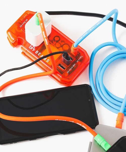 bPr BEAMS（bPrビームス） AC＆USB タップ スケルトン : ZOZOTOWN