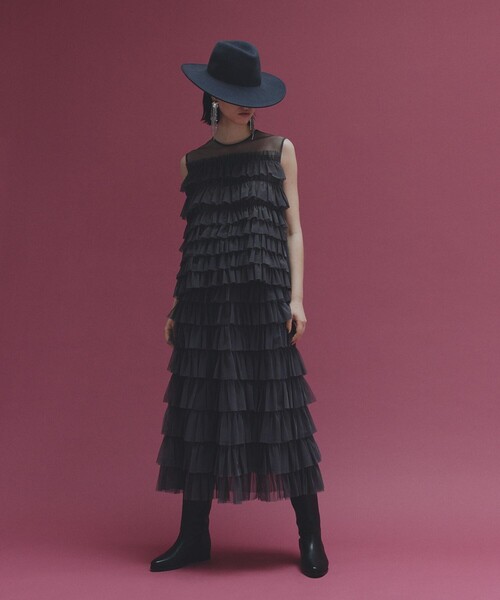 allureville（アルアバイル） ブーツ バックジップロングブーツ