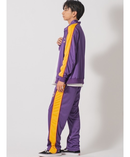 RE730 ブルゾン アウター カラージャージ ブルゾンとイージーパンツ