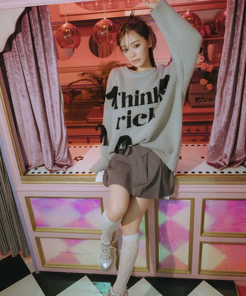 SPIRALGIRL（スパイラルガール） ニット セーター リボンモチーフ