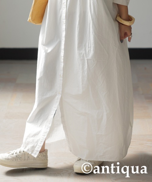 ワンピース エスニックAラインワンピースの画像