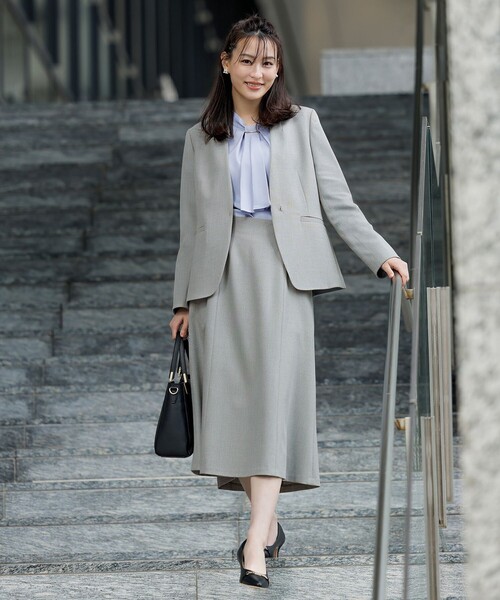any SiS ブラウス シャツ 「洗える」4WAYボウタイ レディース