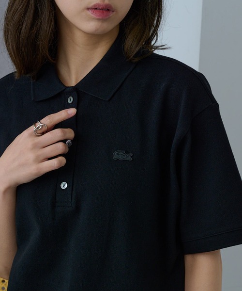 【新品未使用】Lacoste ブラック ポロシャツ ラコステ 日本製 ポロシャツ ブラック レディース - メルカリ