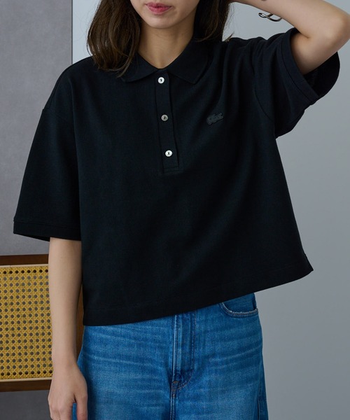 LACOSTE ポロシャツ ポロ 「LACOSTE」ワンポイントロゴ カノコ