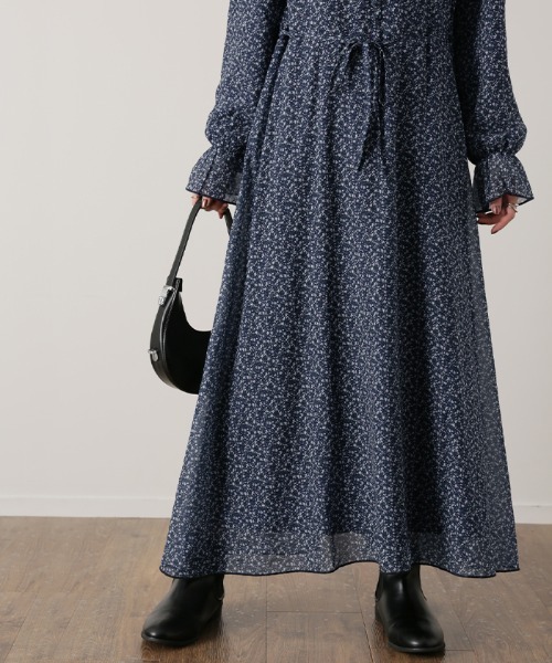 HUG.U（ハグユー） ワンピース 花柄裏起毛ワンピース : ZOZOTOWN Yahoo