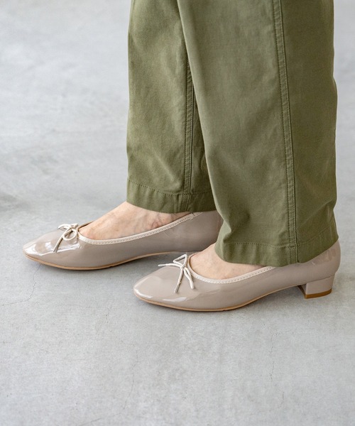 welleg（ウェレッグ） バレエシューズ パンプス ふわカル ラウンドトゥ