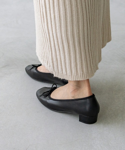 welleg（ウェレッグ） バレエシューズ パンプス ふわカル ラウンドトゥ