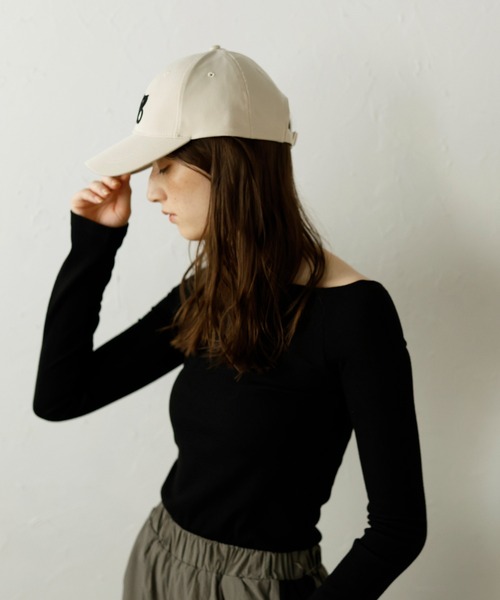 MINERTE キャップ 帽子 「MINERTE」logo stitch cap / ロゴ刺繍