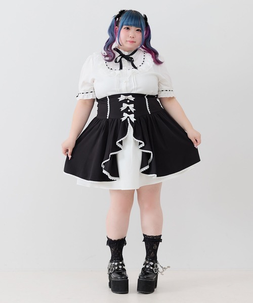 DearMyLoveWhip  はしごレースリボンブラウス  ピンク はしごレースフリルリボンブラウス – レディースファッション通販の夢