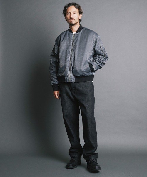 Magine ma1 ma-1 「SELECT」IR:SULFUR VINTAGE NYLON MA-1 JKT 
