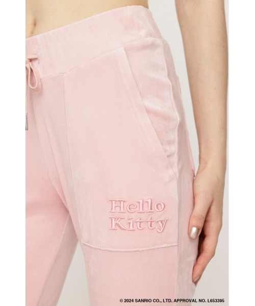 kitty様⑨⓪ SLY（スライ） スラックス パンツ HELLO KITTY x SLY VELOUR PT ハロー