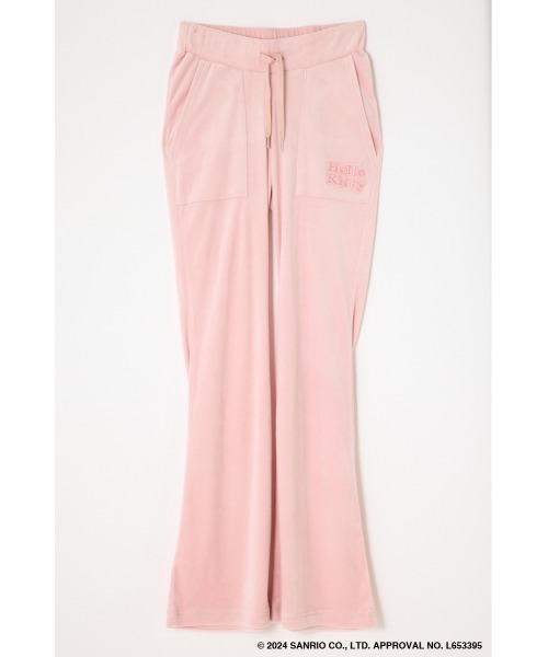 SLY スラックス パンツ HELLO KITTY x VELOUR PT ハローキティ