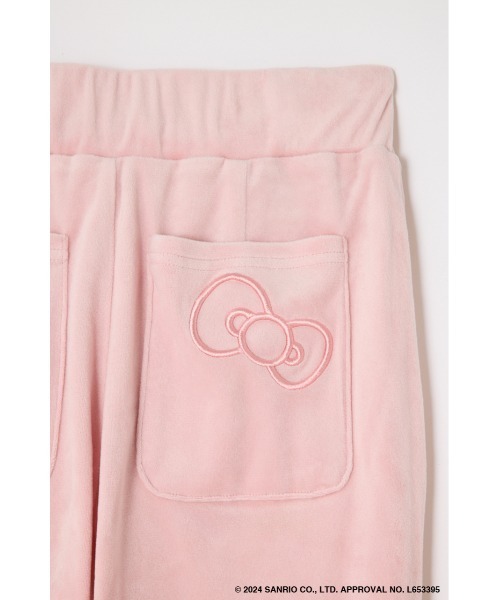 SLY（スライ） スラックス パンツ HELLO KITTY x SLY VELOUR PT ハロー