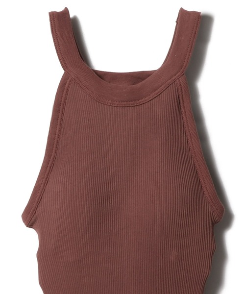 タンクトップ ノースリーブ HAKUJI / ツイストコットンブラタンクトップ レディース HAKUJI ハクジ Twist cotton bra tank ツイスト コットン ブラ