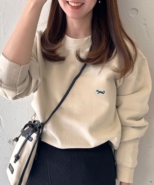 トレーナー スウェット 「THE FOX」basic Crew sweat キツネワッペントレーナー レディース メンズ PENNEYS トレーナー スウェット 「THE FOX」basic Crew sweat