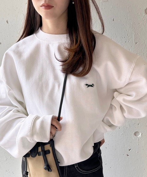 トレーナー スウェット 「THE FOX」basic Crew sweat キツネワッペントレーナー レディース メンズ PENNEYS トレーナー スウェット 「THE FOX」basic Crew sweat