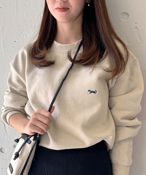 トレーナー スウェット 「THE FOX」basic Crew sweat キツネワッペントレーナー レディース メンズ PENNEYS トレーナー スウェット 「THE FOX」basic Crew sweat