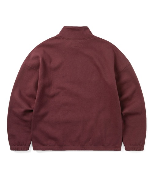 スウェット・トレーナー 25SS thisisneverthat Half Zip Sports Pullover さらに100円引き◇thisisneverthat◇Half Zip Polo Sweatshirt