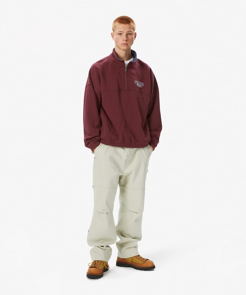 thisisneverthat トレーナー スウェット Half Zip Sweatshirt