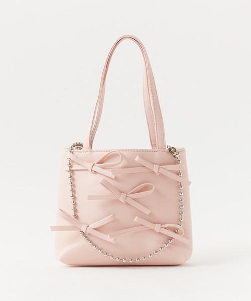 Chick ハンドバッグ ribbon hand Bag / リボンデザイン