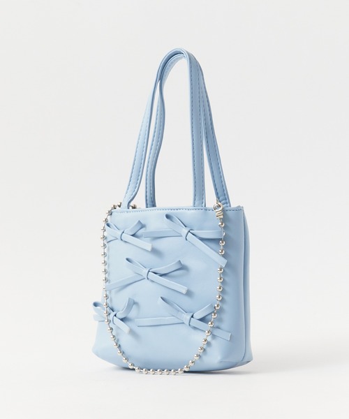 Chick ハンドバッグ ribbon hand Bag / リボンデザイン