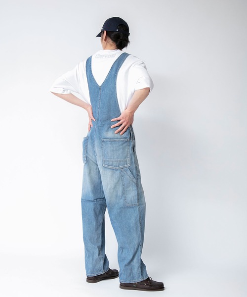 JOHNBULL オーバーオール Johnbull オーバーオール サロペット 「Sewing Chop O'alls」OLD