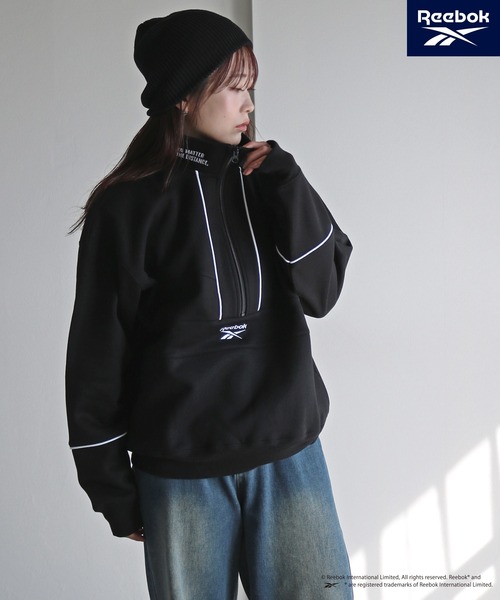 トレーナー スウェット 「Reebok／リーボック」別注パイピング