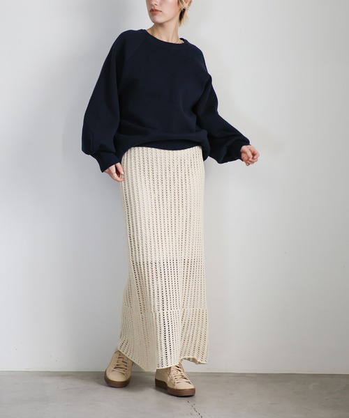select MOCA（セレクトモカ） ロング スカート メッシュナロースカート