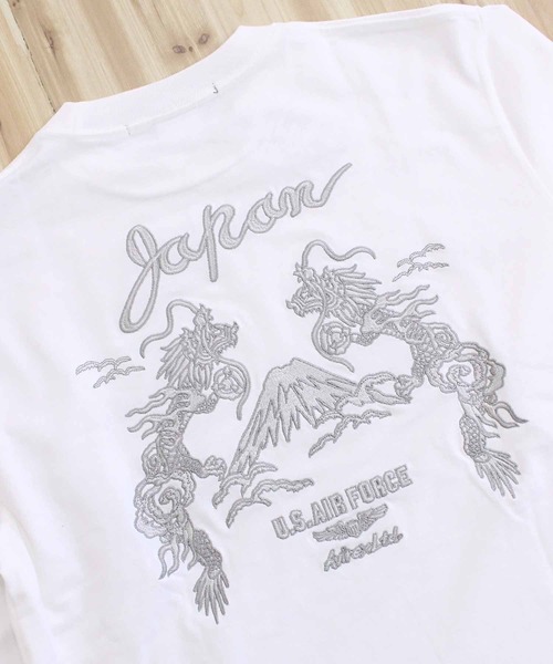 トップス AVIREX DOUBLE DRAGON SOUVENIR T-SHIRT DOUBLE DRAGON SOUVENIR T-SHIRT / ダブルドラゴン スーベニア