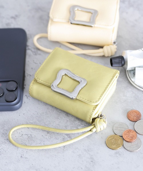 LAKOLE 財布 ニュアンスバックルウォレット / 286264 レディース