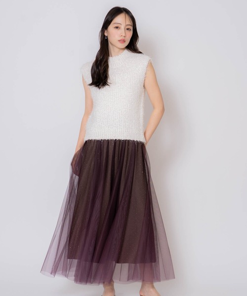 NOELA（ノエラ） スカート 「新色追加」グラデーションスタッズ