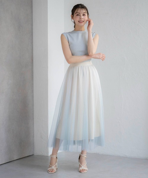 NOELA（ノエラ） スカート 「新色追加」グラデーションスタッズ