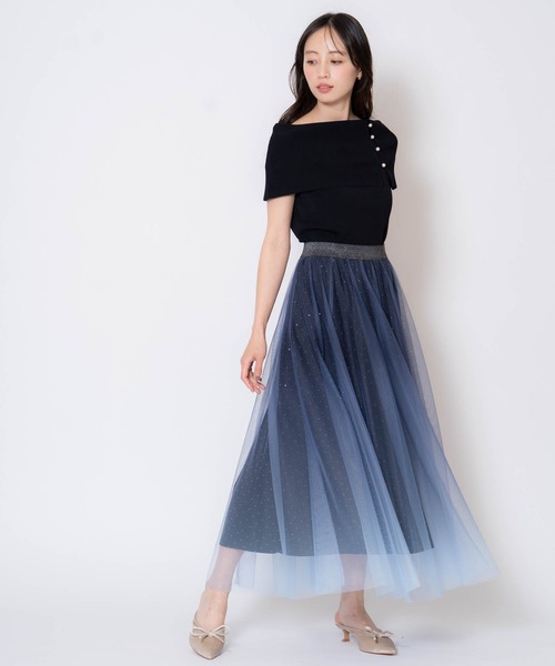 NOELA（ノエラ） スカート 「新色追加」グラデーションスタッズ