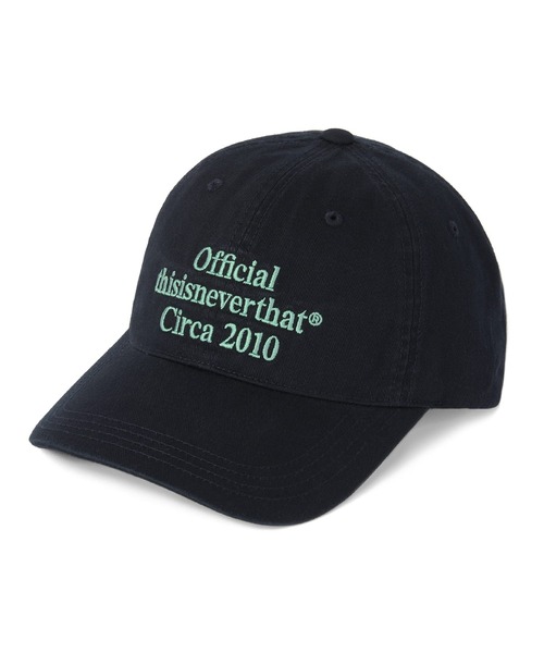 thisisneverthat Times Cap ブラック　新品（タグ付き） thisisneverthat Times Cap - Black | Flatspot