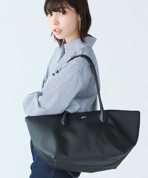 LACOSTE トートバッグ ラコステアテナ レディース : ZOZOTOWN