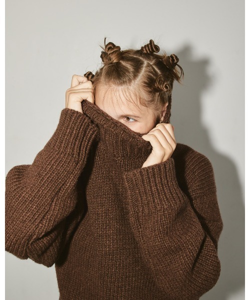 TODAYFUL 「TODAYFUL」 タートルネックニット FREE ブラウン