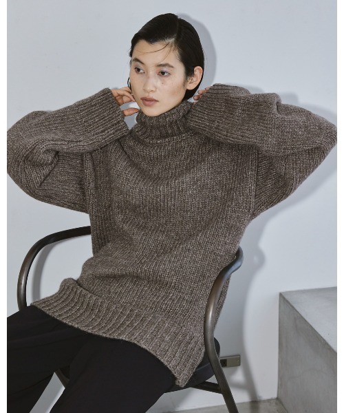 TODAYFUL 「TODAYFUL」 タートルネックニット FREE ブラウン