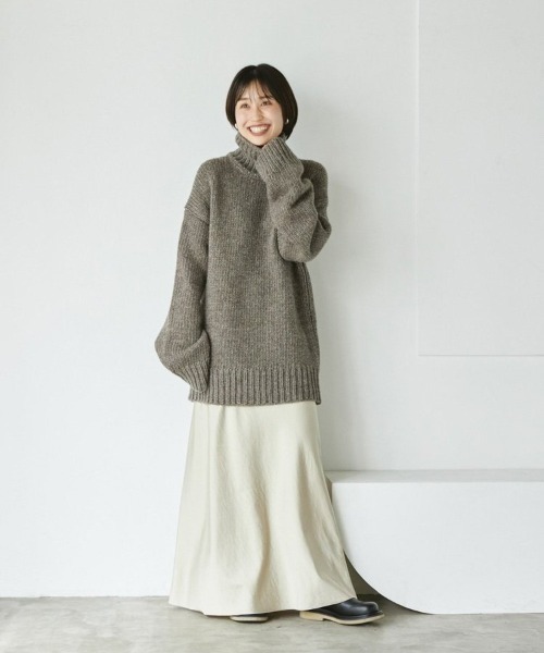 TODAYFUL 「TODAYFUL」 タートルネックニット FREE ブラウン